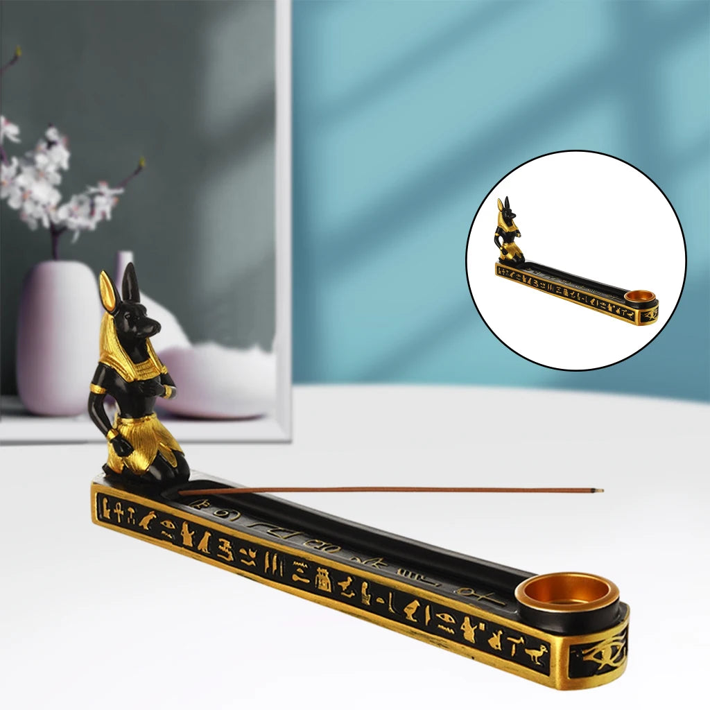 Egyptian-Inspired Resin Incense Burner: Elegance Meets Serenity