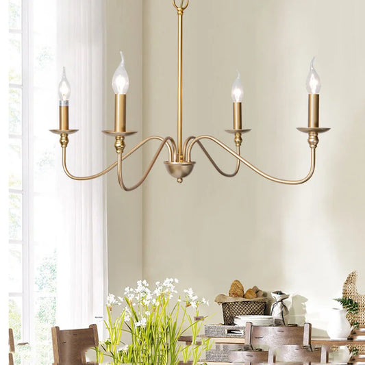 Farmhouse Dining Room Lamp Modern Home Industrial Wind Chandelier