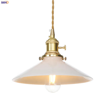 Nordic White Glass Pendant Light – Elegant and Stylish Lighting for Your Home