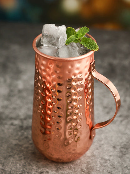 Stylish Hammered Copper Moscow Mule Cups – Perfect for Cocktails & Whiskey Shots