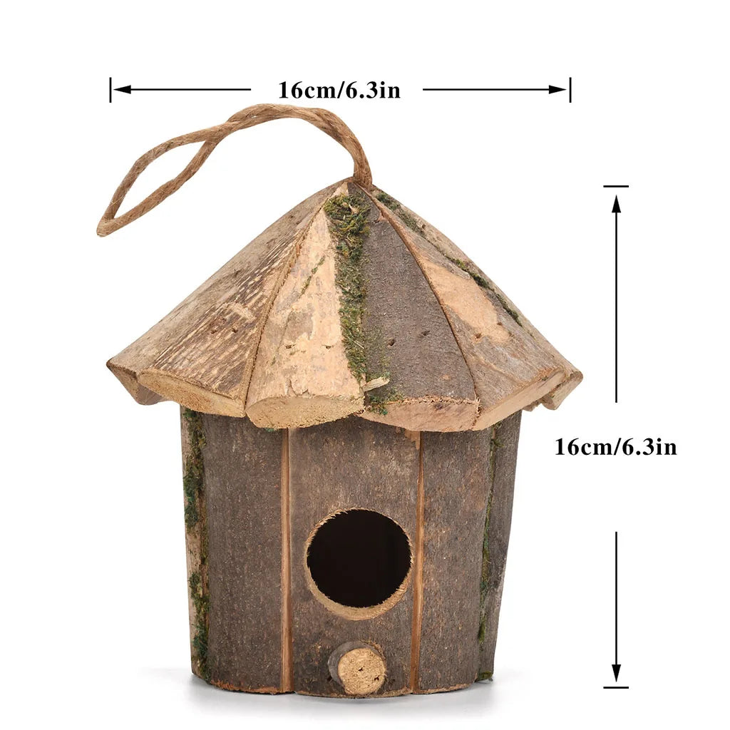 Handcrafted Mini Hummingbird House