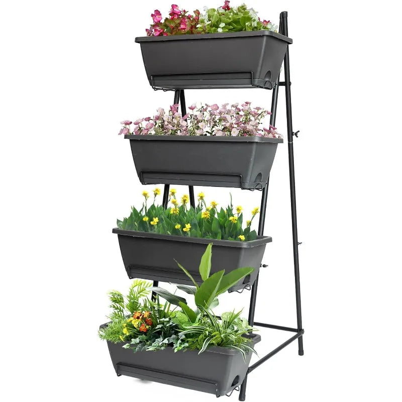 4-Tier Raised Garden Bed – Elevate Your Garden to New Heights