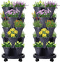 2 Set 5-Tier Stackable Planters – Grow Your Garden in Style