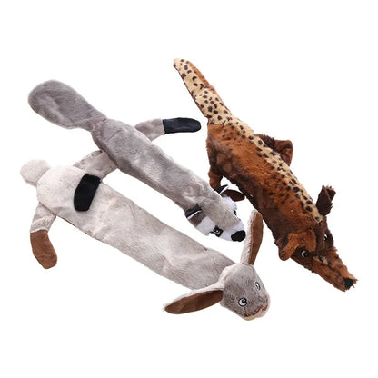 Plush Squeaky Pet Toys: Whimsical Fun for Dogs of All Sizes!