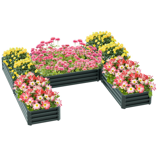 Outsunny 8 X 8' Raised Garden Bed Set – Your Perfect Outdoor Gardening Solution