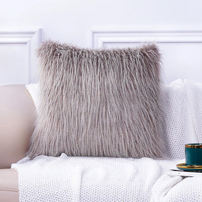 Luxurious Faux Fur Pillow Cushion Case Cover