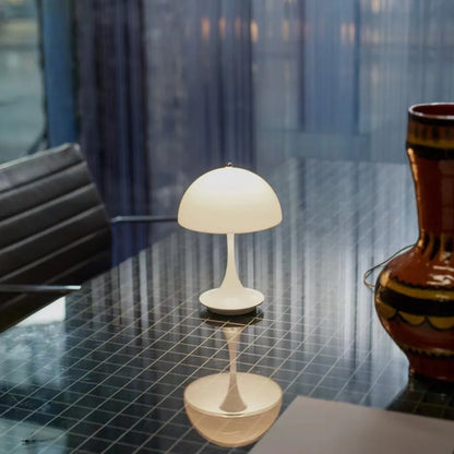 Modern Elegance with the Cordless Mushroom Table Lamp