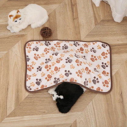 40x60cm Winter Warm Pet Blanket – Cozy Comfort for Your Furry Friend