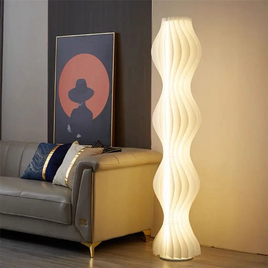 Artistic LED Floor Lamp – Dimmable Decorative Standing Lamp