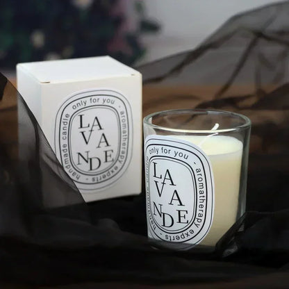 Indulge in Tranquility: Romantic Transparent Scented Candle