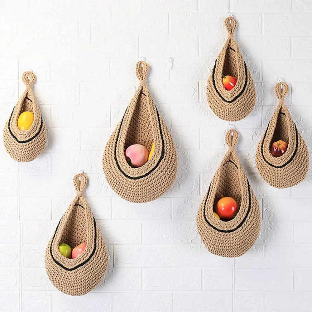 Woven Hanging Wall Basket – A Beautiful Boho Storage Solution for Your Home