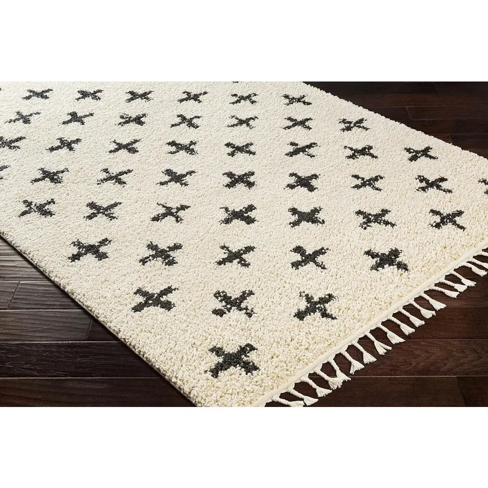 Transform Your Home with the Berber Shag Collection: Alstead Farmhouse Rug