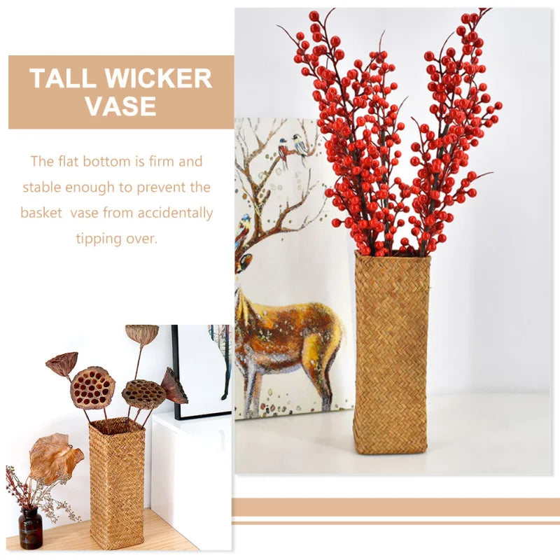 Basket Vase for Tulips – A Charming Addition to Your Home Decor