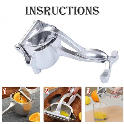 Manual Citrus Juicer - Orange, Lemon, Pomegranate & Fruit Squeezer