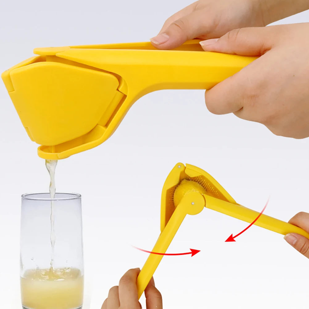 Effortless Hand Citrus Press - Manual Lemon & Lime Juicer