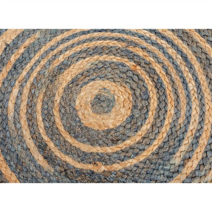 Modern Minimalist Style Indian Rug Hand-woven Round Jute Rug