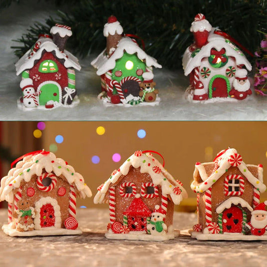 Festive Santa & Snowman Christmas Ornaments – Fun Hanging Decor for Holiday Cheer!