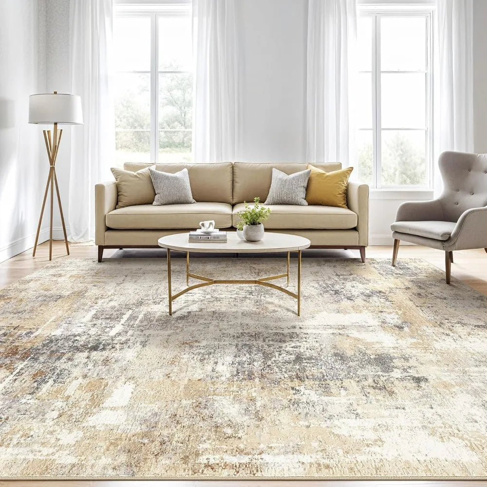 Transform Your Space with the Abstract Modern Area Rug