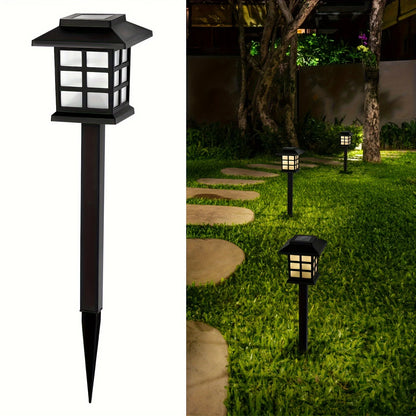 12 Pack LED Solar Outdoor Pathway Lights Pathway