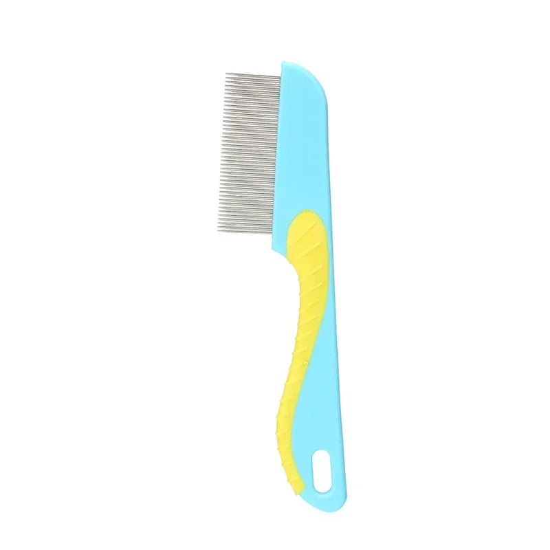 Pet Dog & Cat Anti-Lice Comb – Long & Short Needle Flea Comb for Effective Grooming