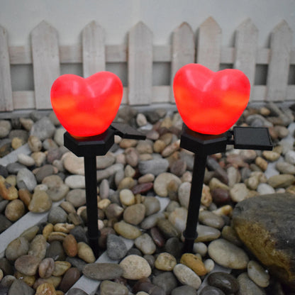 Heart-shaped LED Solar Garden Lights