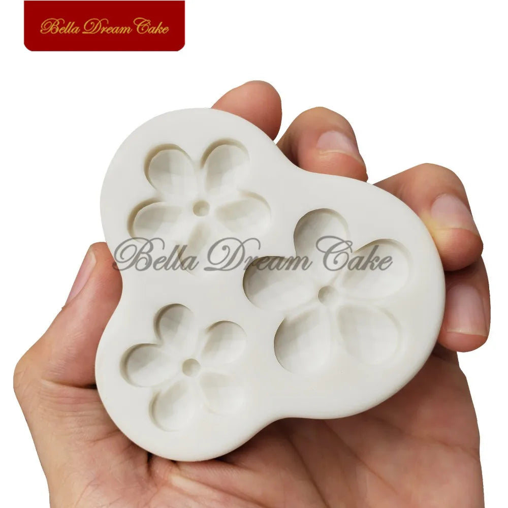 3D Mini Gem Flower Silicone Mold – Elevate Your Creations with Elegance