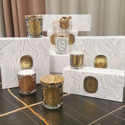 Diptyque 2024 Luxury Aromatherapy Candle Set – Exquisite Scents for Ultimate Relaxation