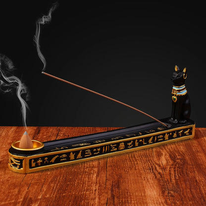 Egyptian-Inspired Resin Incense Burner: Elegance Meets Serenity