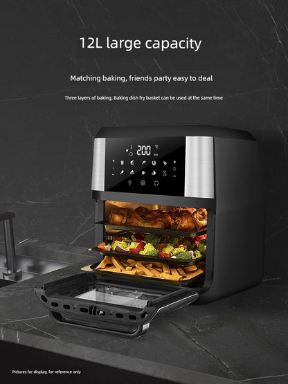 The Ultimate 2-in-1 Air Fryer Kitchen Companion