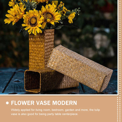 Basket Vase for Tulips – A Charming Addition to Your Home Decor