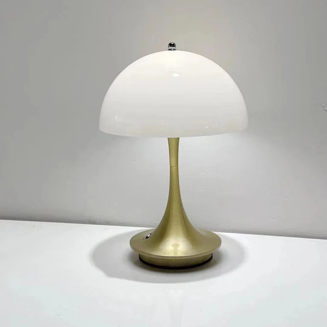 Modern Elegance with the Cordless Mushroom Table Lamp