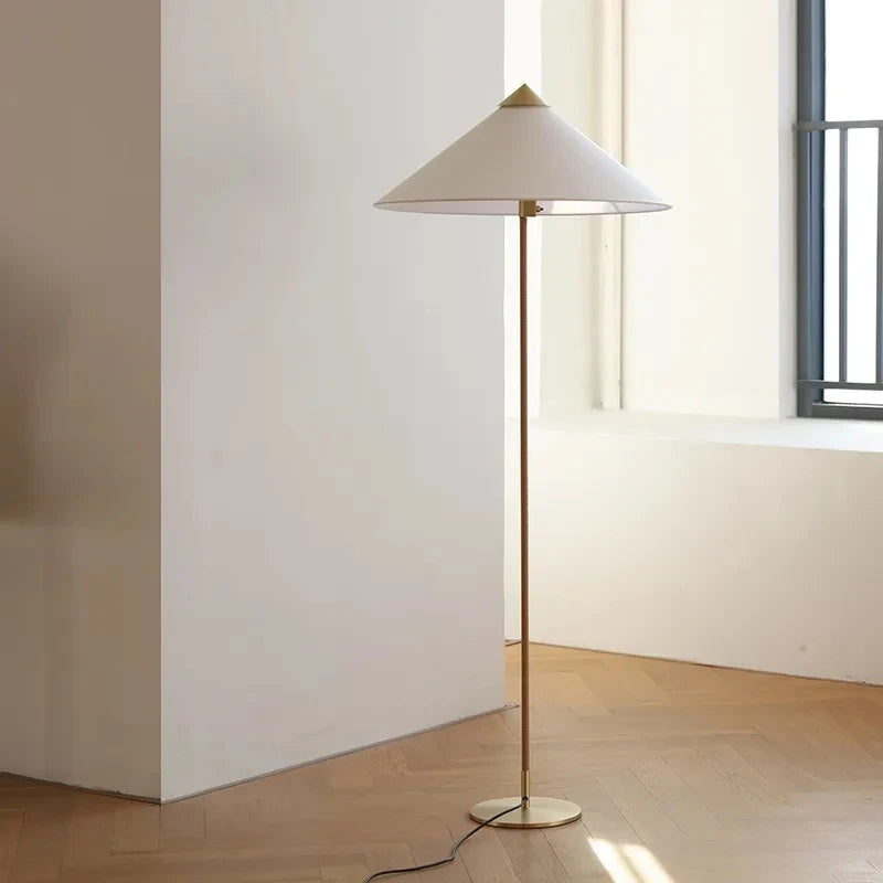 YSL Handmade Rattan Woven Floor Lamp – Natural Elegance Meets Modern Lighting