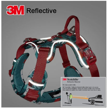 Truelove Camouflage Reflective Dog Harness – Special Large Dog Edition