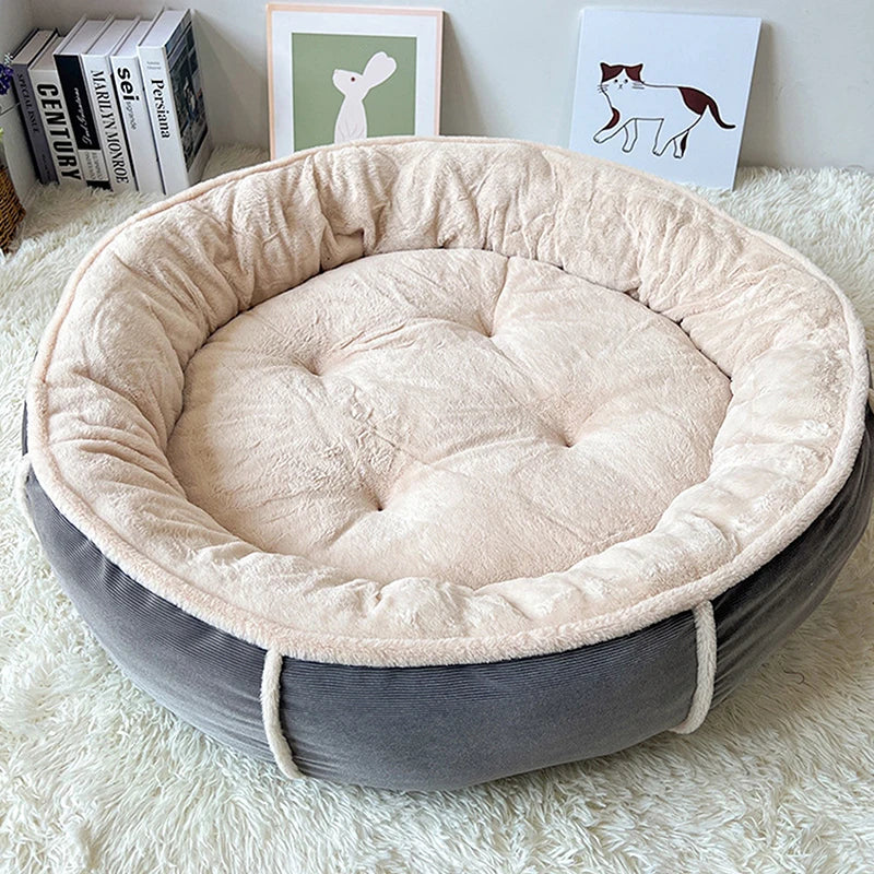 Corduroy Dog Bed – Soft, Plush, and Perfectly Cozy for Your Pet