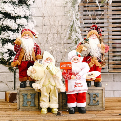 Bring Holiday Cheer Home with the Christmas Chef Santa Claus Doll!