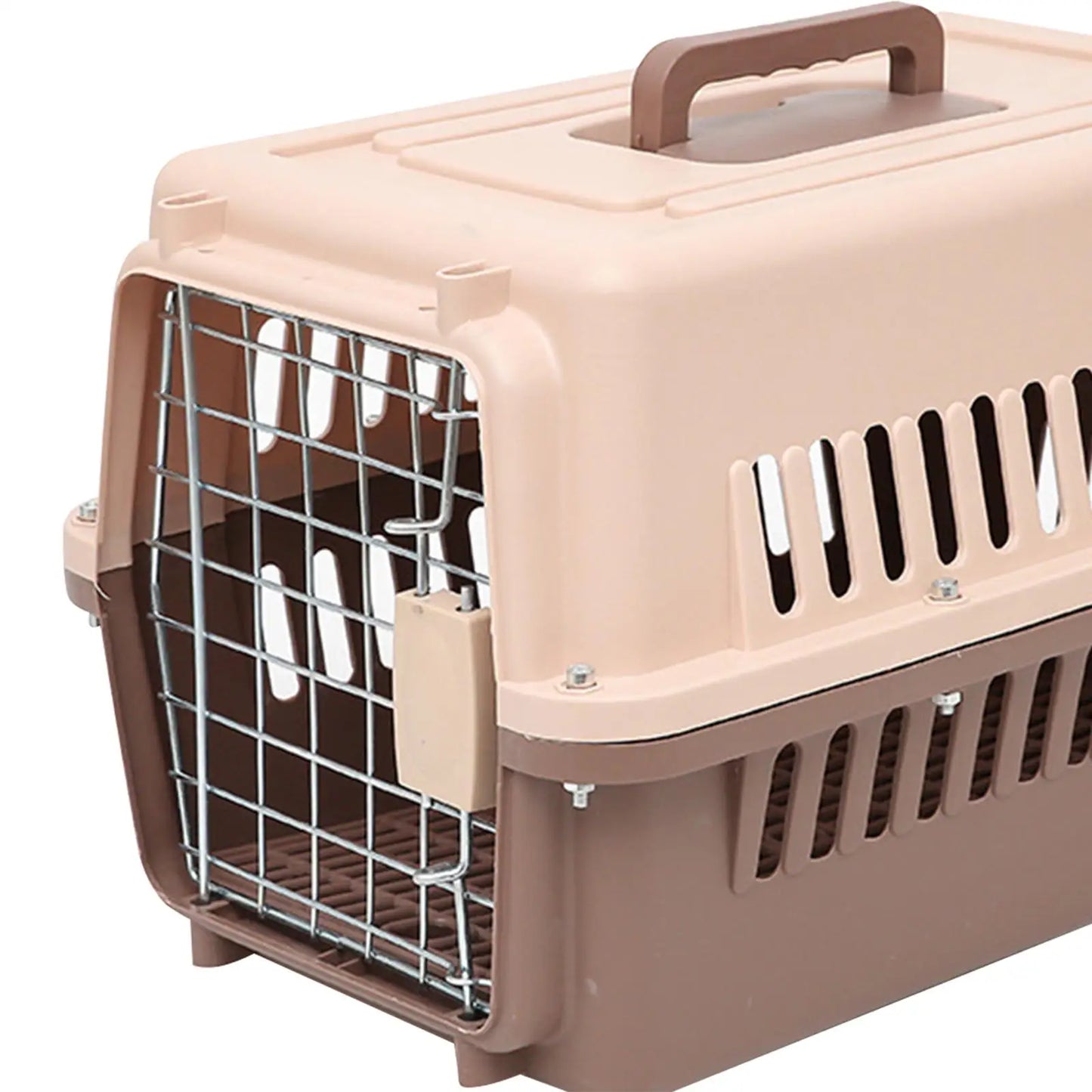 Portable Cat & Dog Travel Carrier – Stylish, Durable, and Convenient