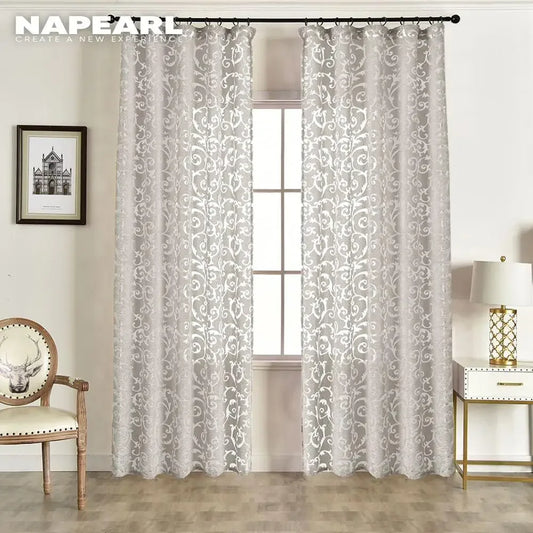 Exquisite European Jacquard Window Treatments