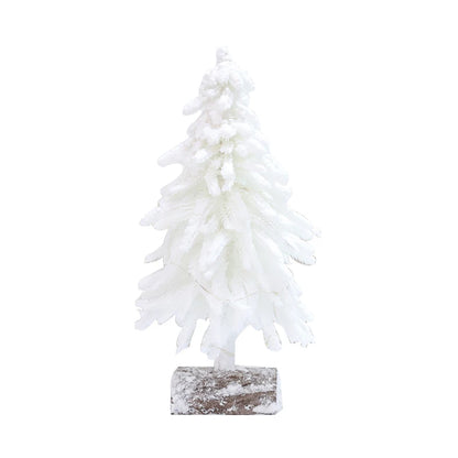 Nordic White Pine - Festive Flocked Decor