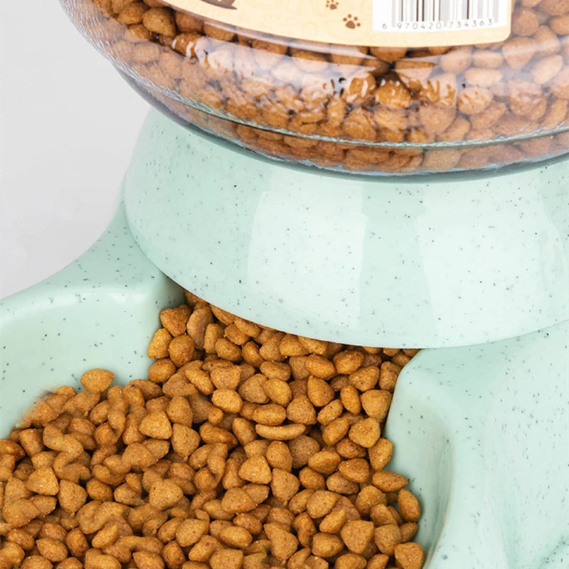 Large Capacity Automatic Pet Feeder & Water Dispenser