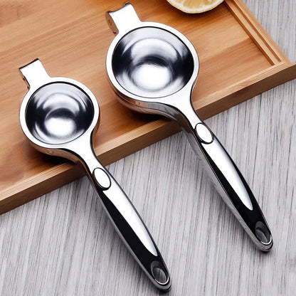 Stainless Steel Manual Citrus Juicer - Lemon & Orange Squeezer