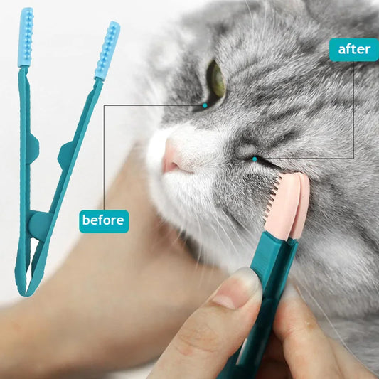 Pet Eye Cleaning Brush for Cats & Dogs - Tear Stain Remover Grooming Comb