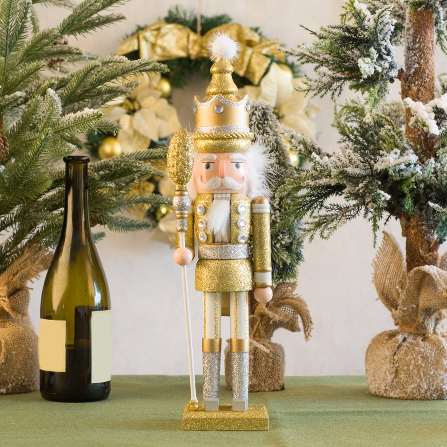 Wooden Nutcracker Soldier Ornament