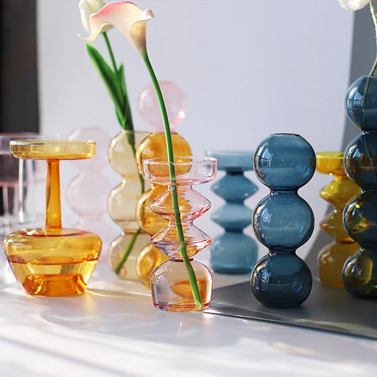 Bubble Glass Vase – A Playful Touch of Elegance for Your Home