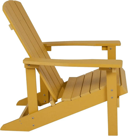 Charlestown Commercial Grade Adirondack Chair – All-Season Comfort and Durability