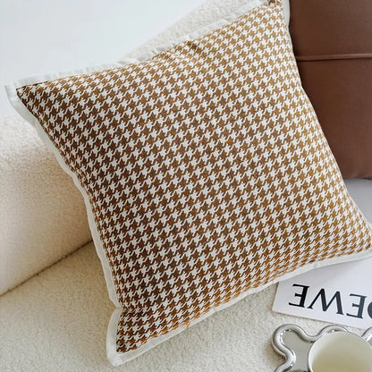 Chic Retro White Knotted Pillow Covers - 9 Unique Styles for a Cozy, Stylish Home