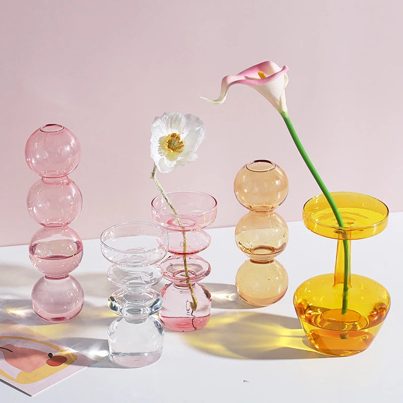 Bubble Glass Vase – A Playful Touch of Elegance for Your Home