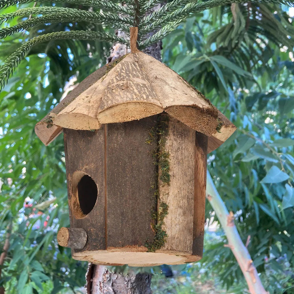 Handcrafted Mini Hummingbird House