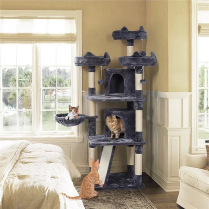 Large Cat Tree Tower: The Ultimate Playground for Your Feline Friend