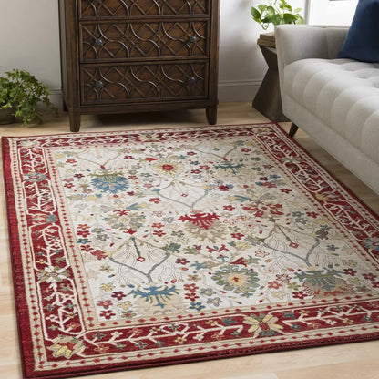 Nordic Ethnic Style Retro Carpet – Persian Court Pattern Large Area Mat