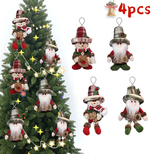 Christmas Tree Hanging Doll Christmas Ornaments